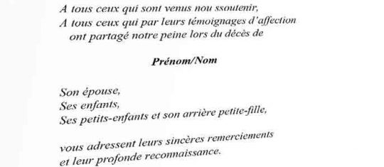 avis de décès