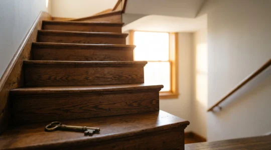 Représentation symbolique du parcours d'une succession, de son ouverture jusqu'au partage définitif entre héritiers